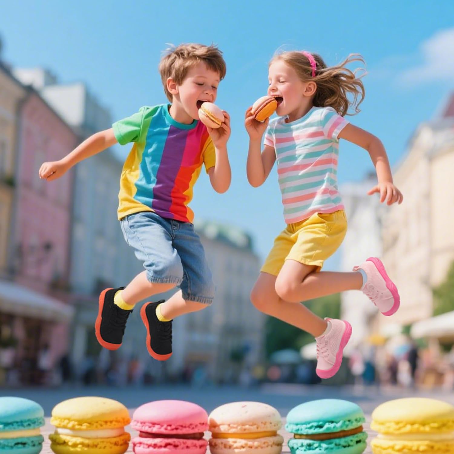 LeIsfIt Toddler Shoes Girls Boys Wide Barefoot Shoes Kids Breathable Sneakers Slip on Tennis Shoe Lightweight Sneakers - Image 2