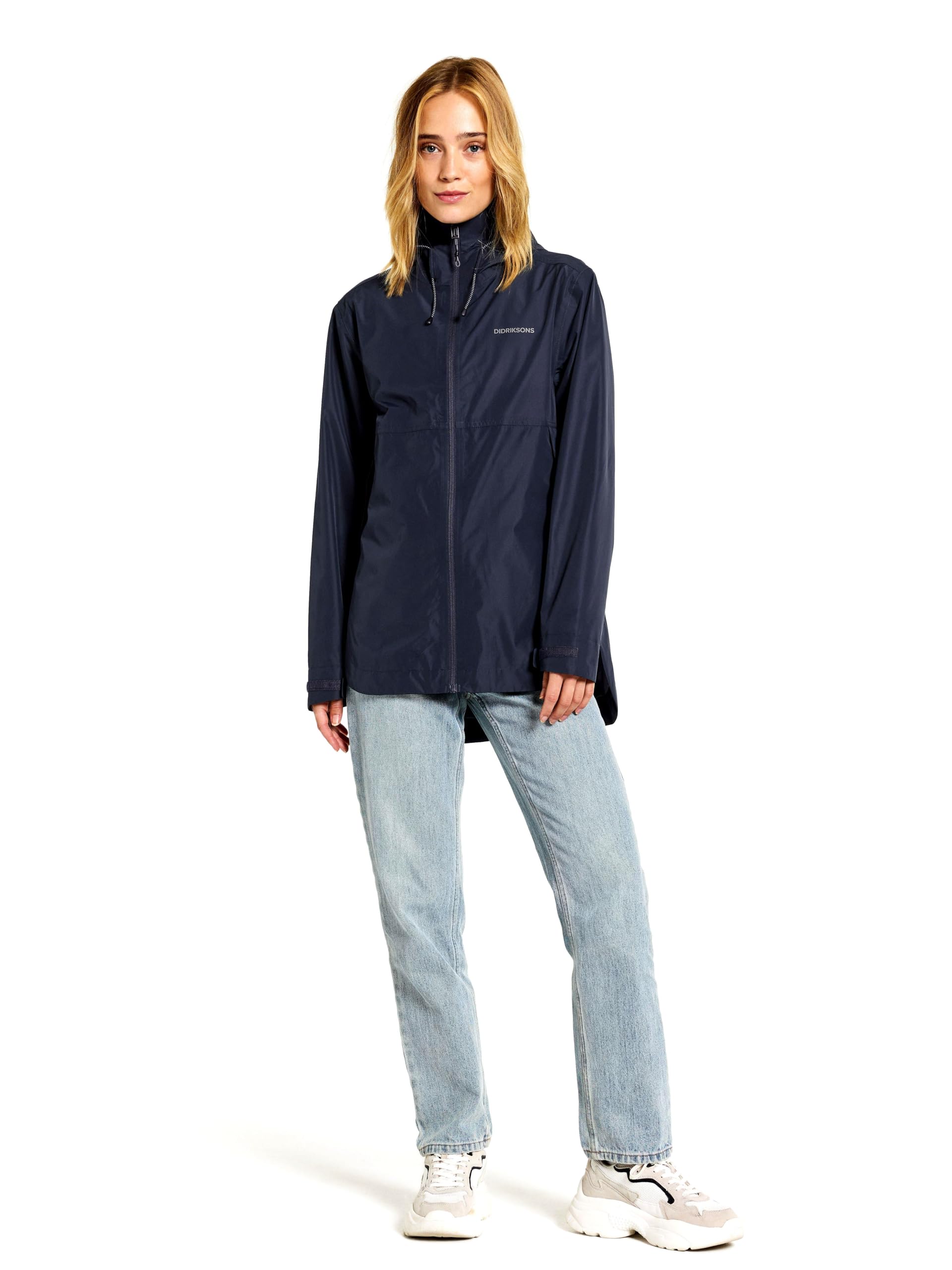 Didriksons Women's Dark Night Blue (999) Tilde Jacket 4 Waterproof Size 12