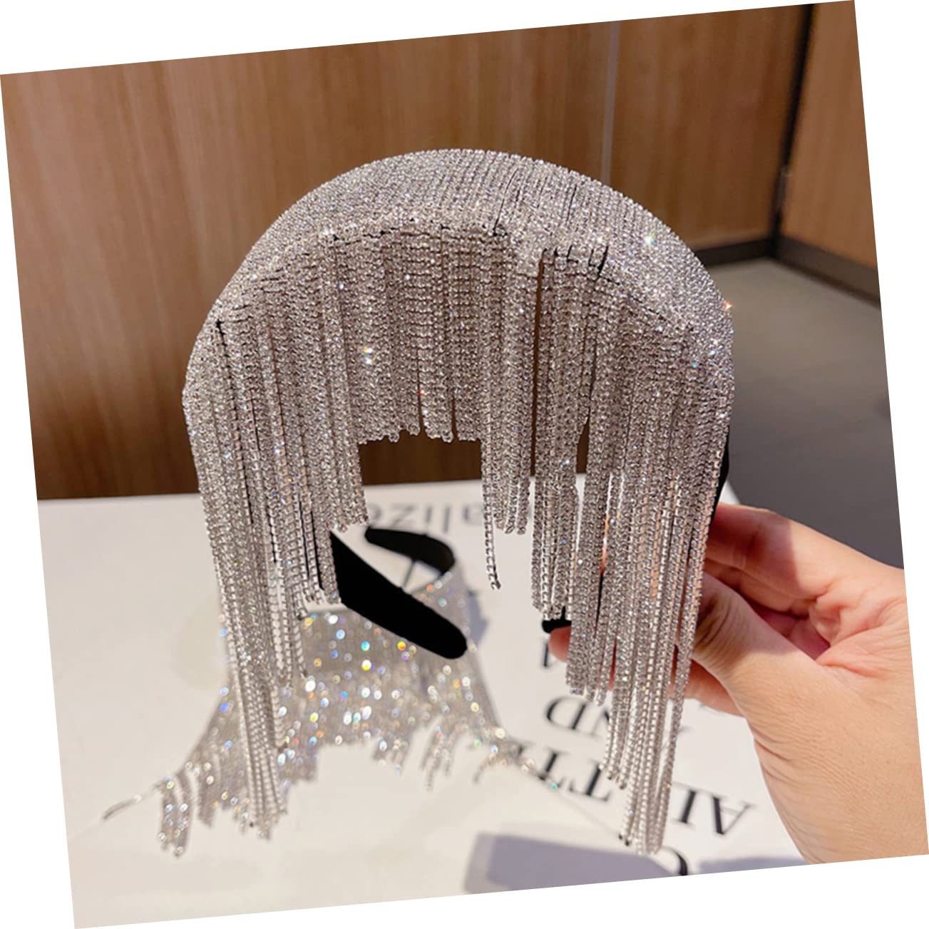 FRCOLOR 3 Pz Fascia Per Cerchietti Bambina Paillettes Mancare Strass Moda