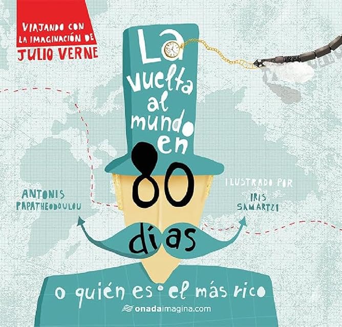 Portada de La vuelta al mundo en 80 días