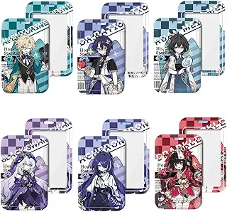 [百合] 崩壊 スターレイル カードケース パスケース 崩壊 スターレイル アベンチュリン Dr.レイシオ 花火 黄泉 ブラックスワン グッズ 定期入れカードカバー 携帯便利 非公式 (B,Dr.レイシオ) [並行輸入品]