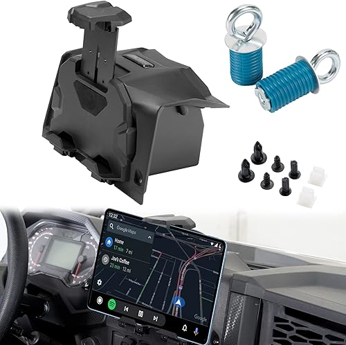 A & UTV PRO Soporte para tableta de dispositivo electrónico y anclajes de amarre RZR para Polaris RZR XP 1000XP4 1000XP Turbo  XP4 Turbo  XP4 disponible en Yaxa Peru