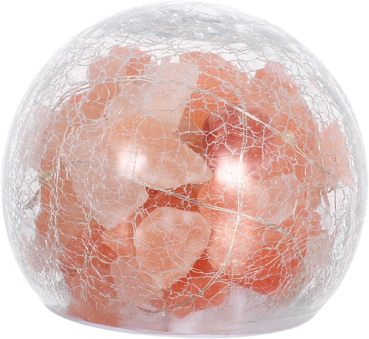 Himalayan Crystal Salt Light Warm 4.5V Tabletop Decorative Glow for Home Decor