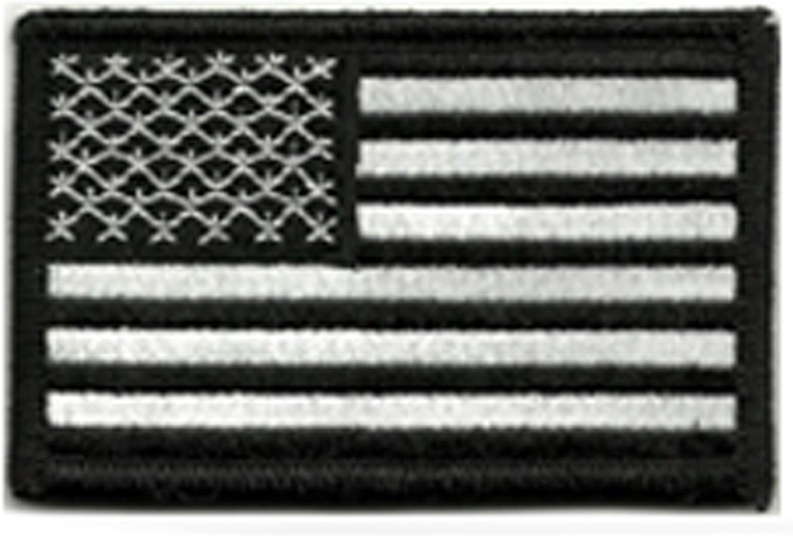 U.S.A. Tactical Morale Patch - Black & White