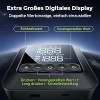 SYNCWIRE Hordozható Kompresszor 10.35 Bar - 3x Gyorsabb Elektromos Autó Gumiabroncs Pumpa, Nagy LCD Kijelzővel, Többféle Üzemmóddal és Szele 3
