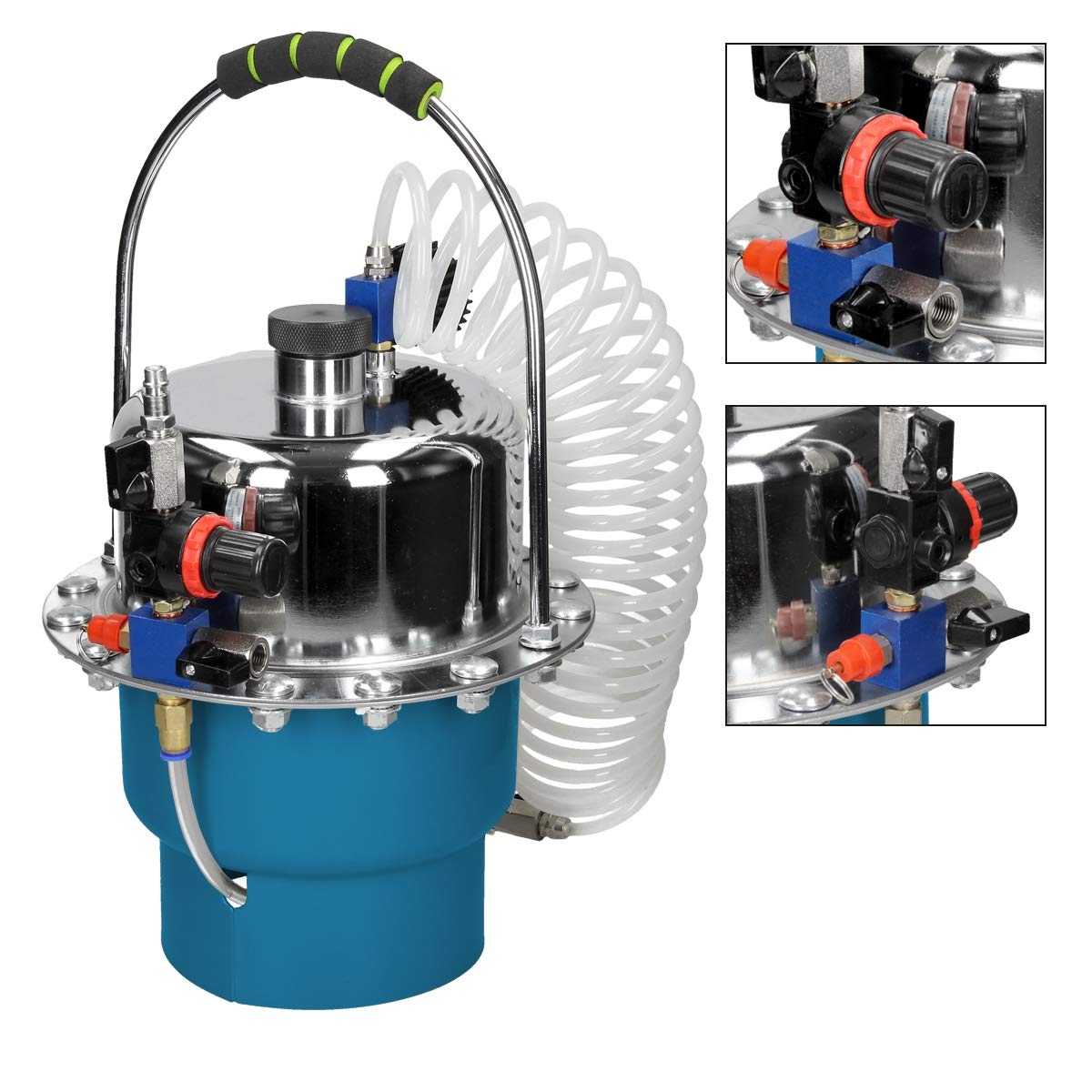 Kit Spurgo Freni BOOMSTART | Ad Aria Compressa | Con Bottiglia Da 1L | Per Auto E Moto - Foto 4