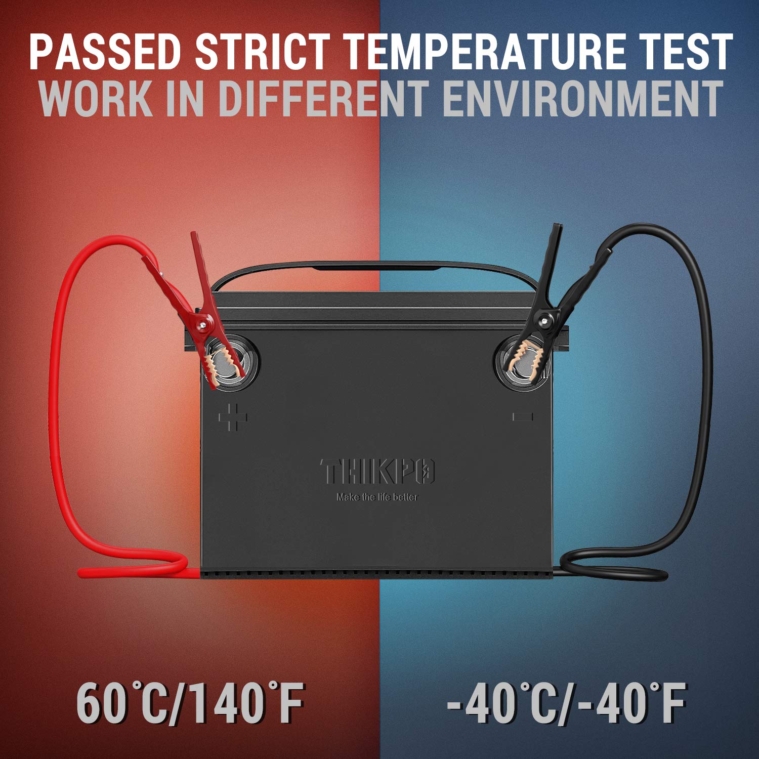 Buy THIKPO G420 Heavy Duty Jumper Cables, Booster Cables with ULListed