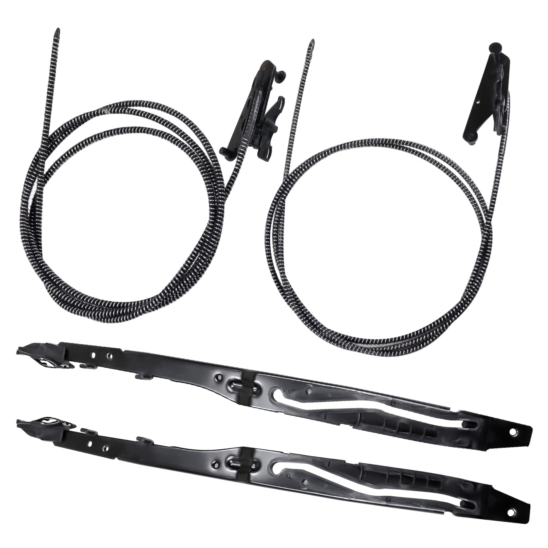 FL3Z-1651071-B Sunroof Glass Cables Track Repair Kit Compatible with 2015-2020 Ford F150 F250 F350 F450 / Lincoln Navigator Roof Window Wire and Track Guide Replace FL3Z16502C22, FL3Z-1651071-A