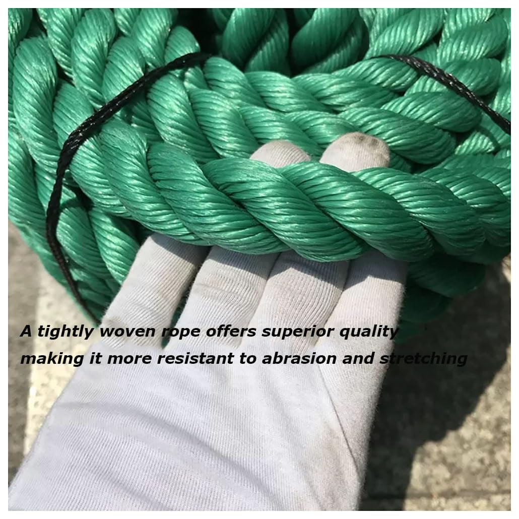 Cuerda De Plástico De Polietileno Pesca Rafting Camping Senderismo Caza Amarre Natación Ancla Rescate Rescate Práctica De Nudos 20mmx10m