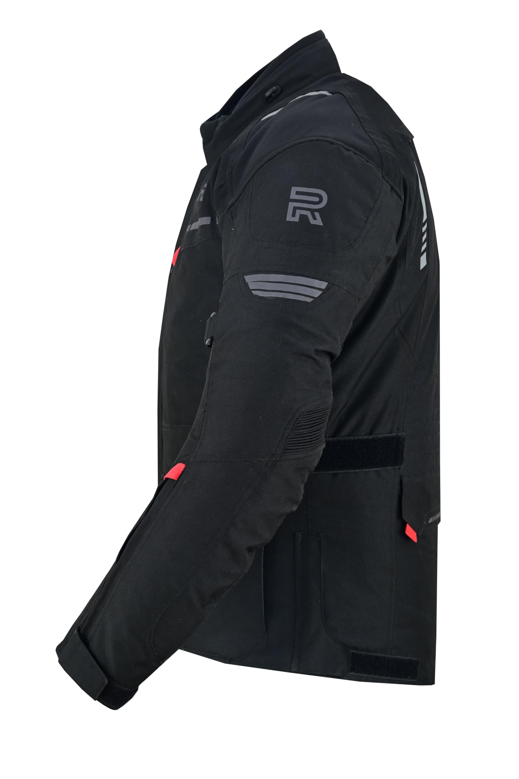 RAXUS SpeedFight Giacca Moto Uomo Inverno 3/4 Impermeabile Omologata CE