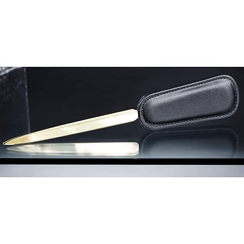 Miniatura 9 de Dacasso Juego de escritorio de cuero, 7 piezas, negro (D1004)