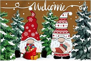 Lovely Christmas Outdoor Mat