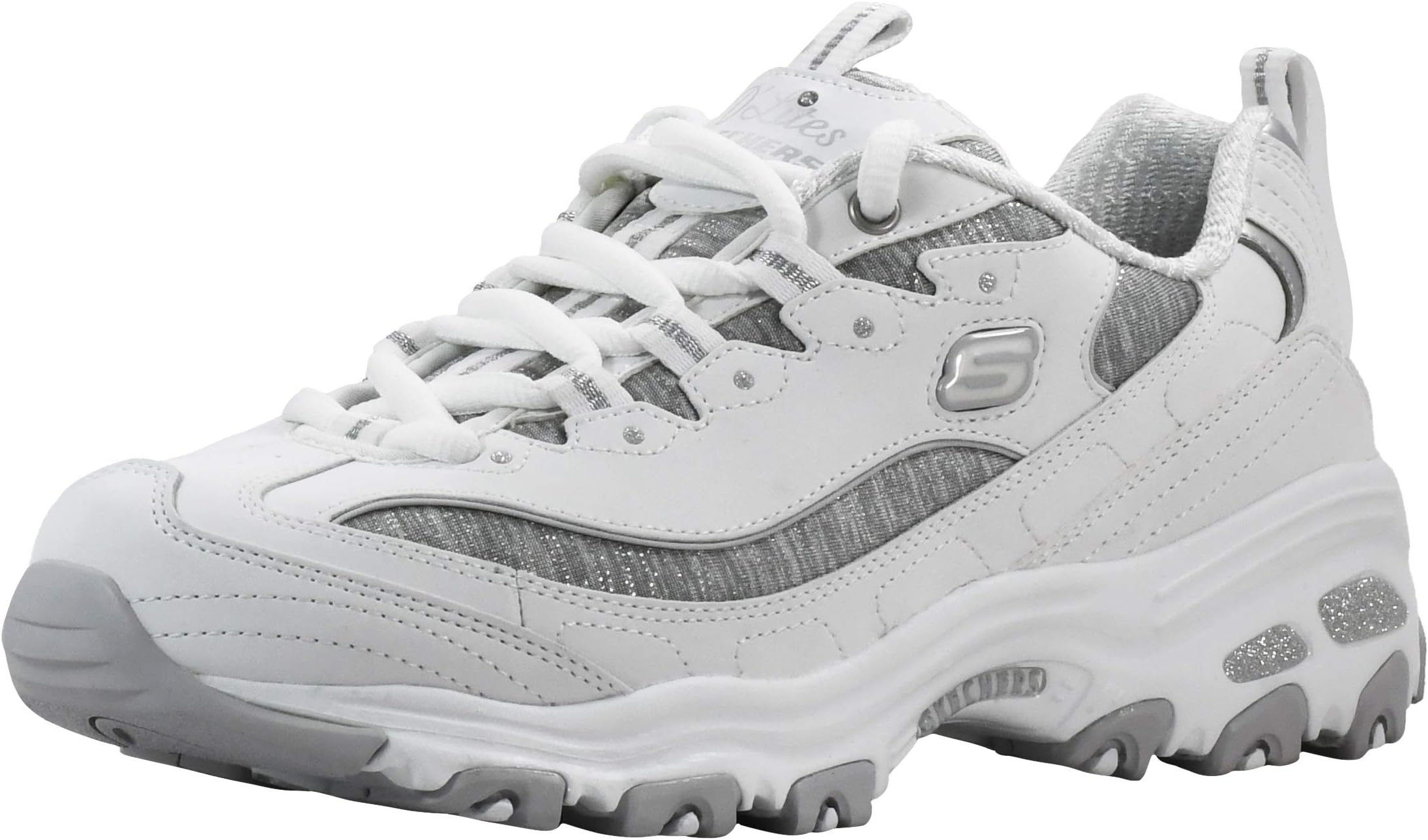 Skechers Women's D'Lites Original Non-Memory Foam Lace-Up Sneakers
