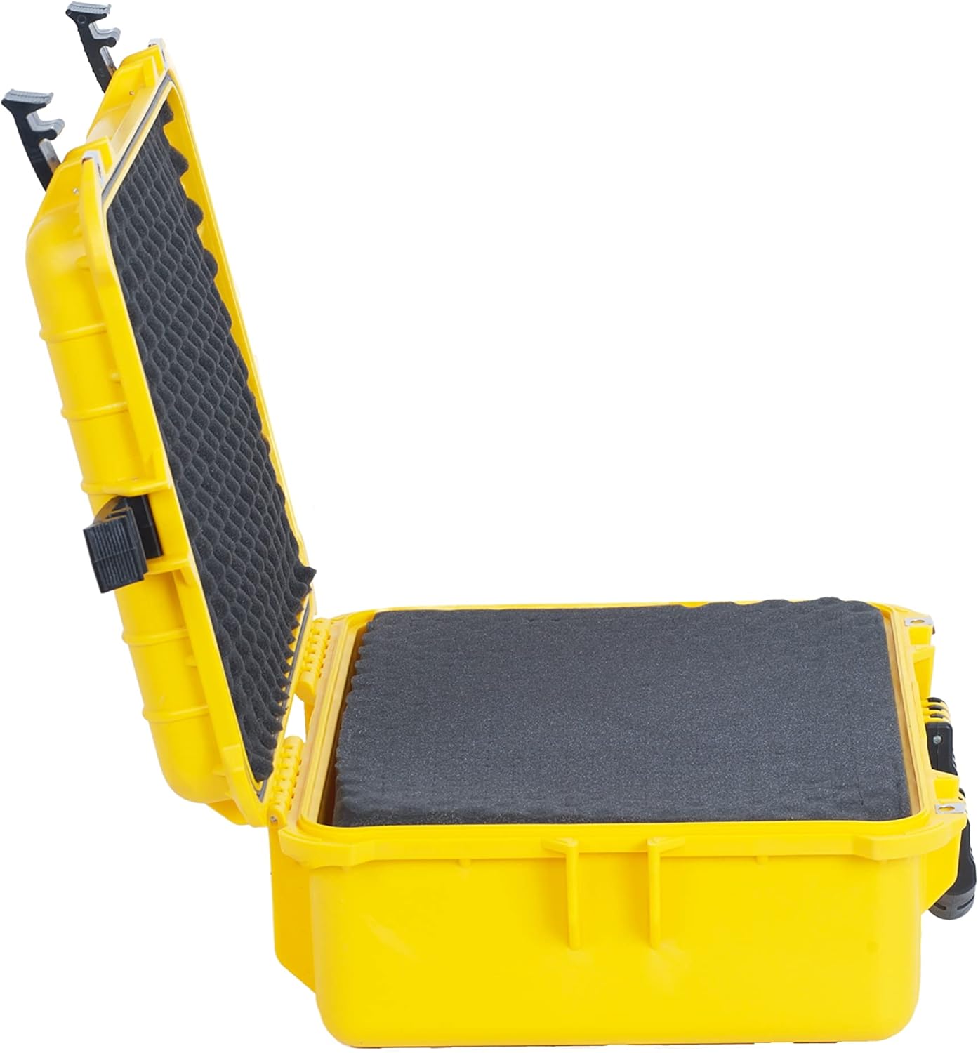 MEIJIA Portable Waterproof Protective Case,Hard Camera Case,Customized Fit Foam Inserted, Elegant Black,Fit for Camera, Equipments, Lens,Drones(Black) - Image 4