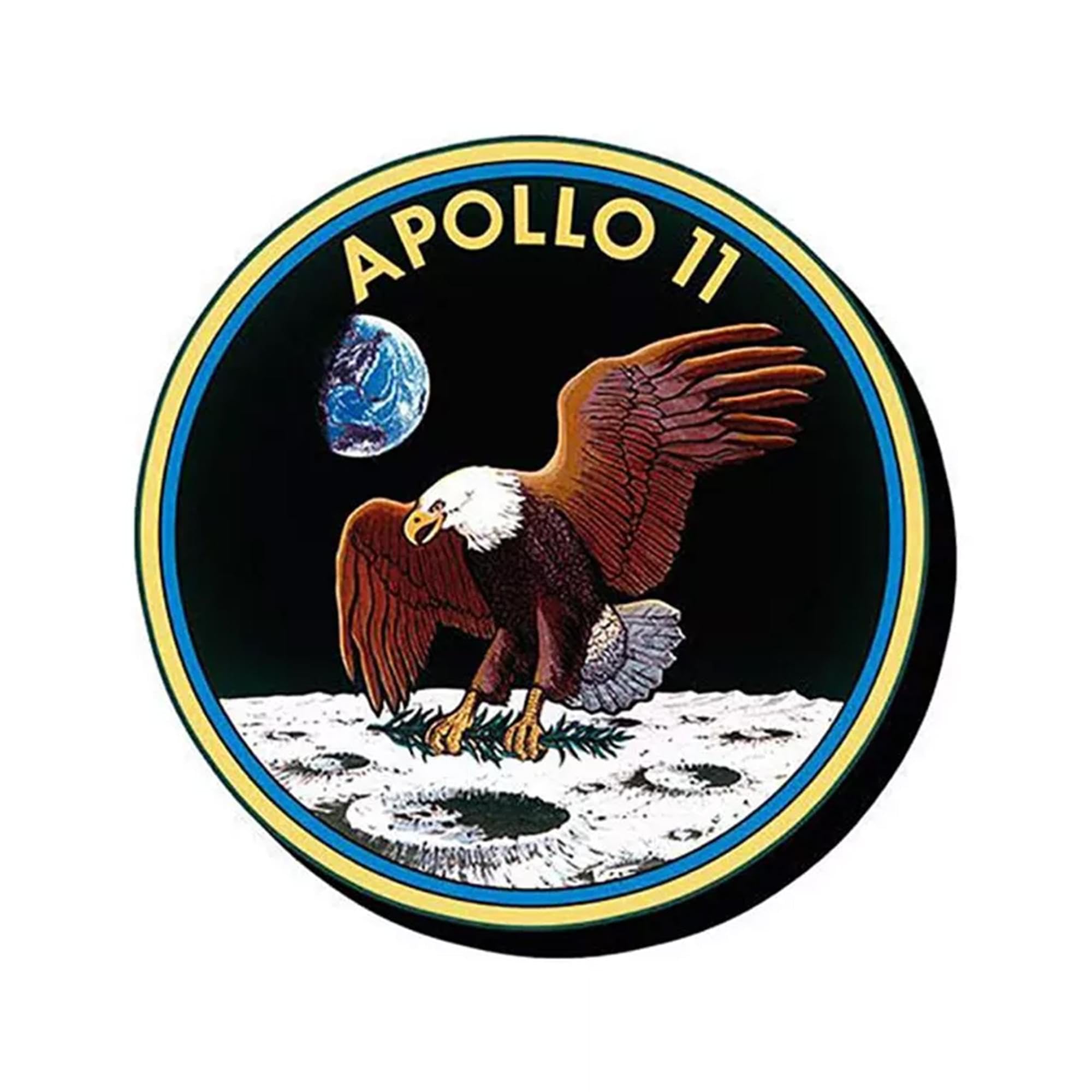 AQUARIUS - NASA Apollo 11 Patch Funky Chunky Magnet