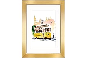 Annecy 5x7 Picture Frames (1 Pack, Gold)