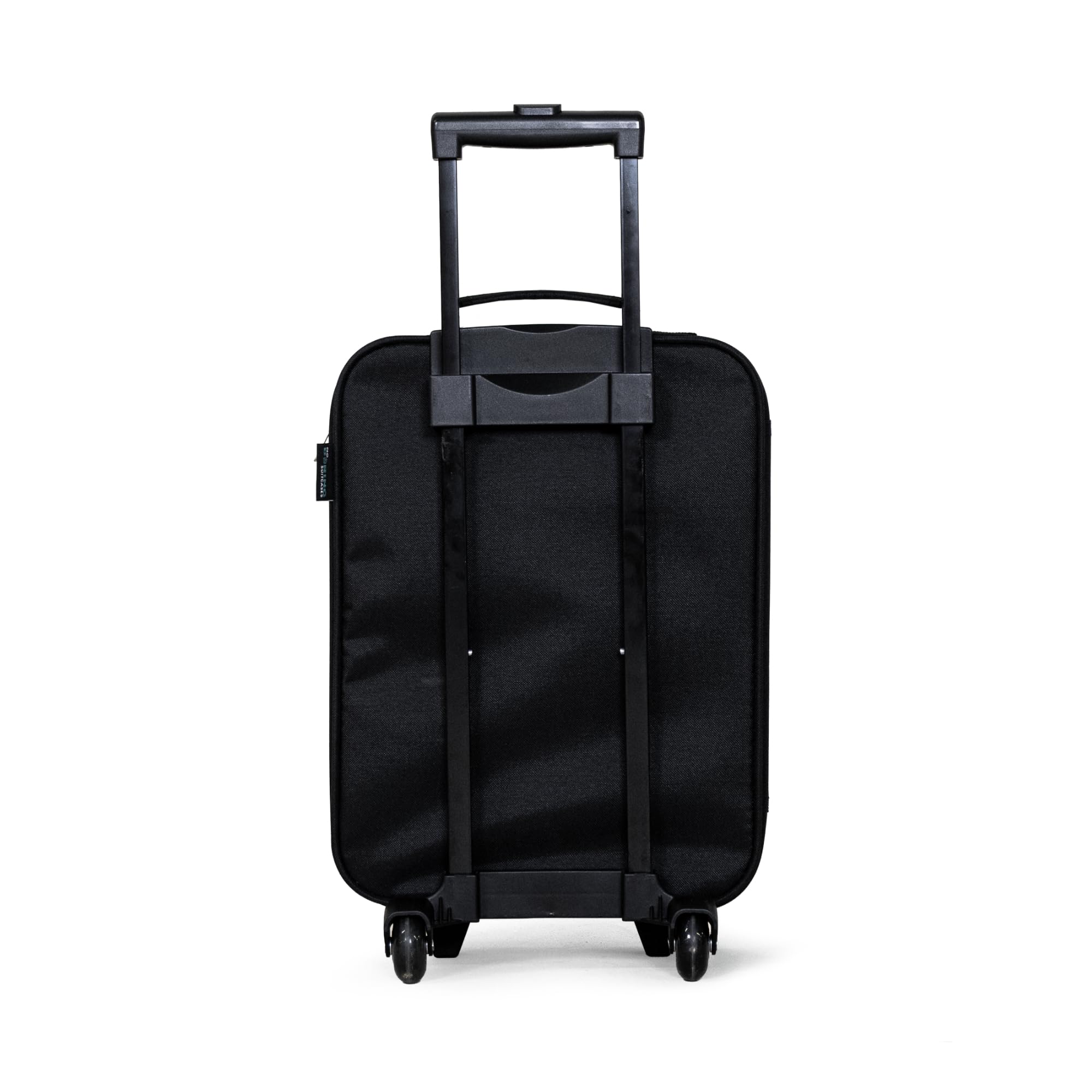 NoBoringSuitcases.com® Valise Enfant Personnalisé avec Un Nom 48x31x19 cm Ultra Légère Bagages À roulettes LED pour Enfants Valisette A Roulette Ado - Garçon - Camion-Benne - Dessiné - Jaune