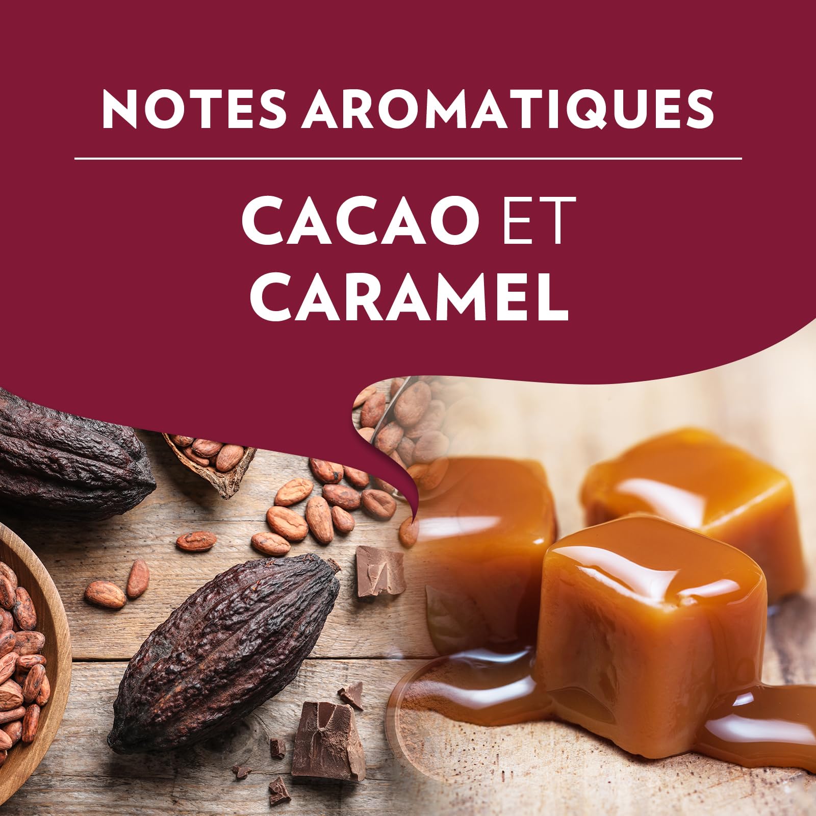 Lavazza, Tales of Napoli, Café en Grains, 450 g, pour les Machines à Café Automatiques, Notes de Cacao et de Caramel, Arabica et Robusta, Intensité 9/10, Torréfaction Foncée