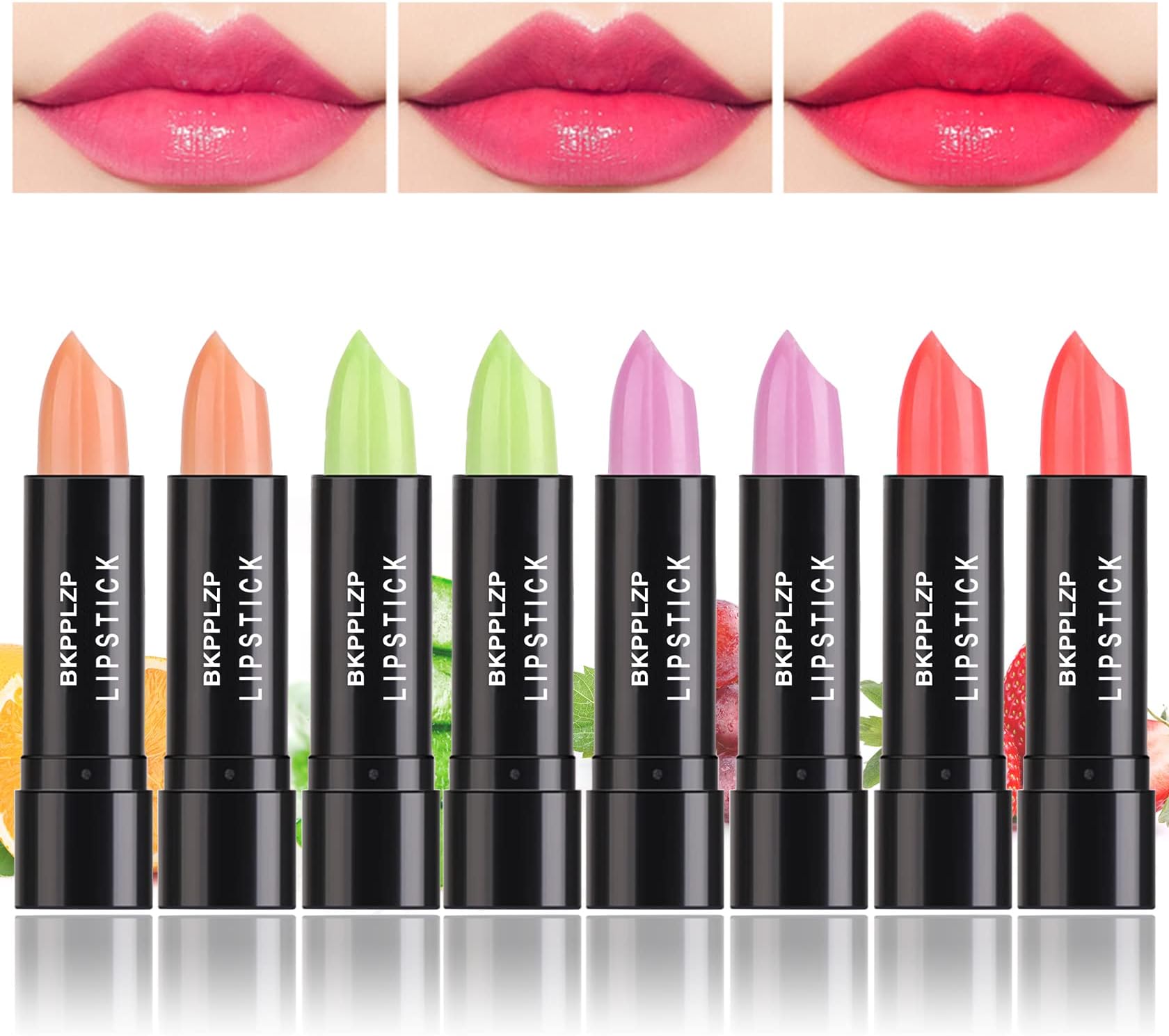 8P Color Changing Lipsticks