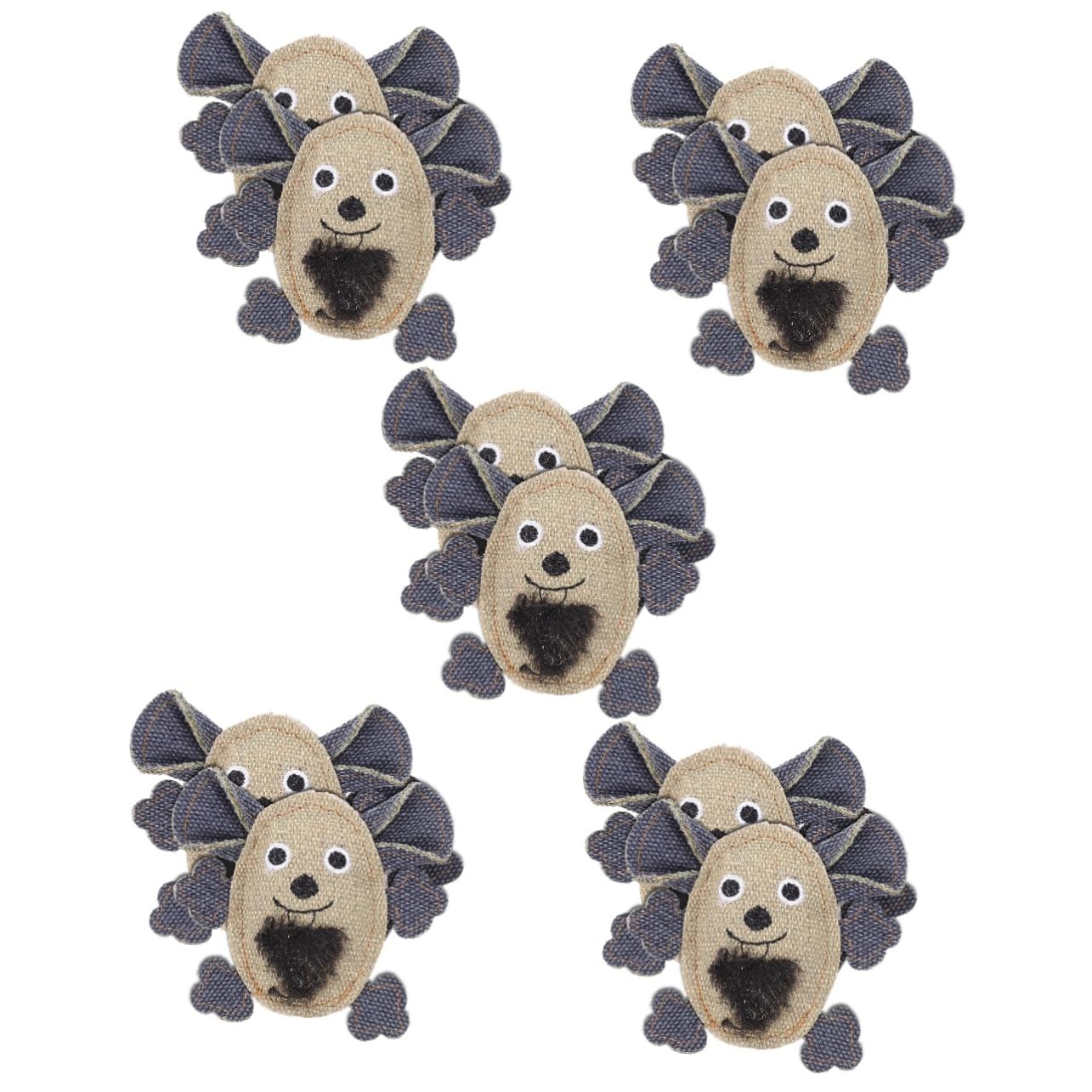 Amosfun 10stücke Katzenminze Mäuse Spielzeug Aus Strapazierfähigem Canvas Interaktive Kauspielzeuge Für Katzen Fördert Spiel Kratzen Und Gesunde Aktivität Für Katzenliebhaber