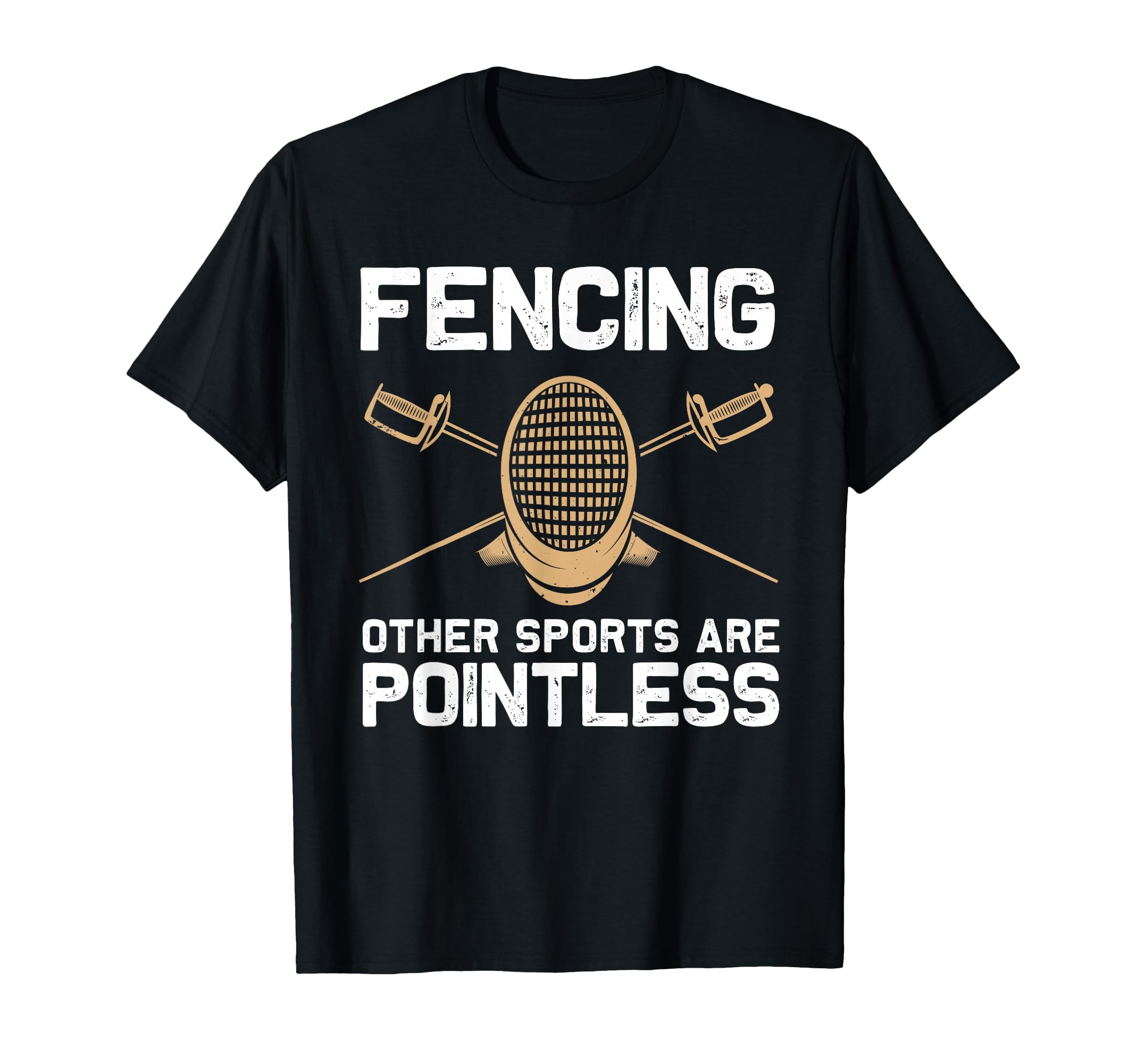 Funny Fencing Design for Men Women Kids Fencing Sport Fencer T-Shirt