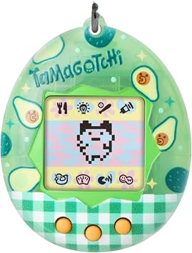 Bandai Tamagotchi Original Avocado Mix Digital Pet | Nurture And Raise The Original Electronic Pet | Japanese Kids Toys For Girls And Boys Make Great 90s Retro Gifts