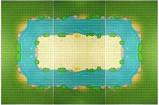 Dr.Bricks 6 Stück 32 x 32 Punkte, Bausteine Grundplatte Platten für Lego, Bauplatten für Lego