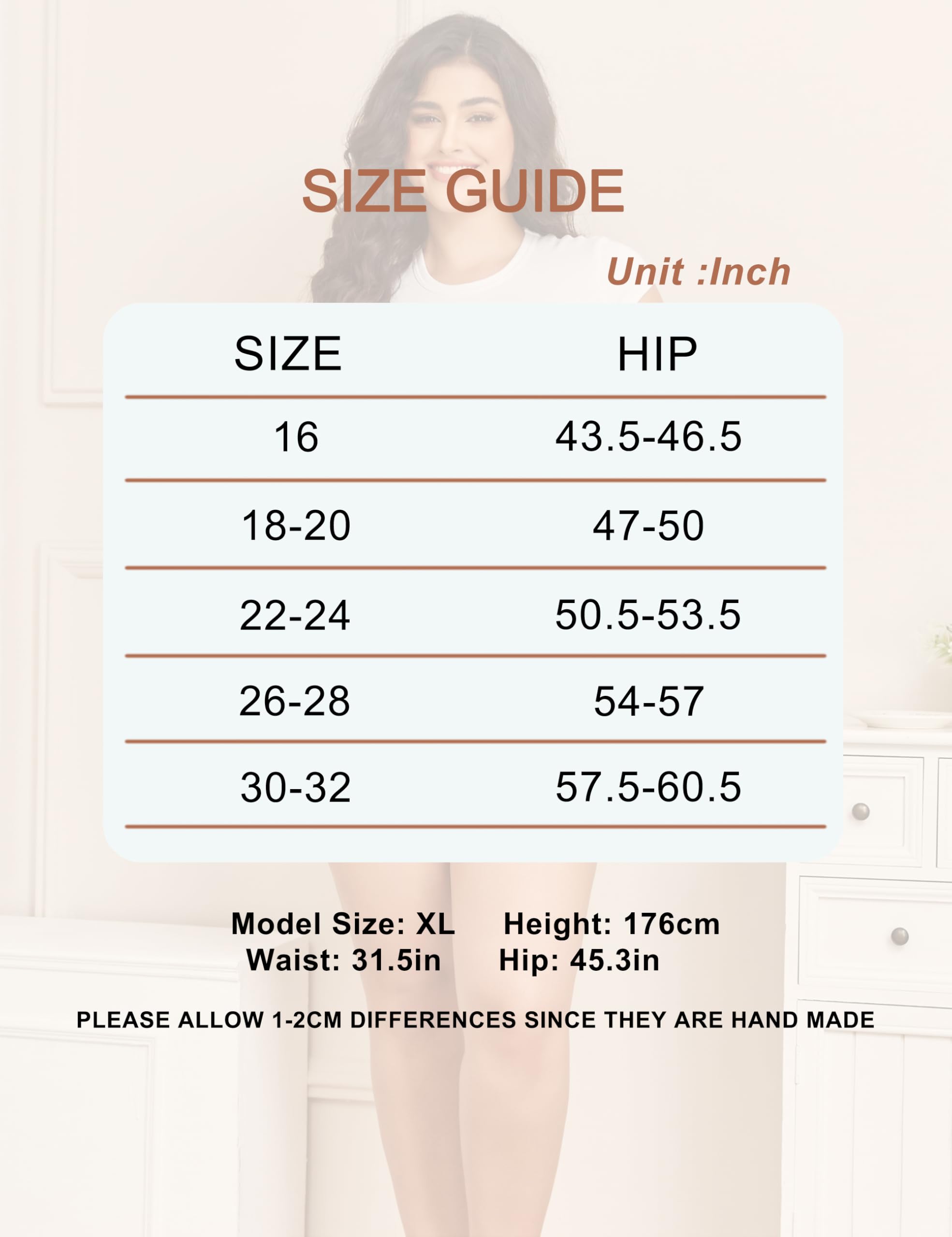 Maxi slip da donna taglie forti 16-32 mutandine a vita alta in cotone copertura completa biancheria intima confezione da 4