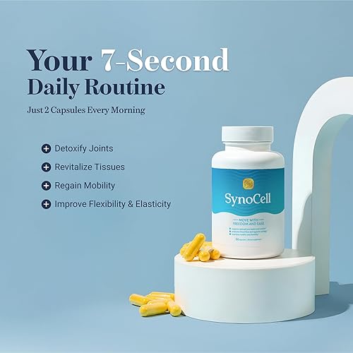 Miniatura 7 de Complejo de glucosamina condroitina para espalda, cuello y articulaciones, suplemento de apoyo con boswellia, quercetina y MSM - Renueva tus