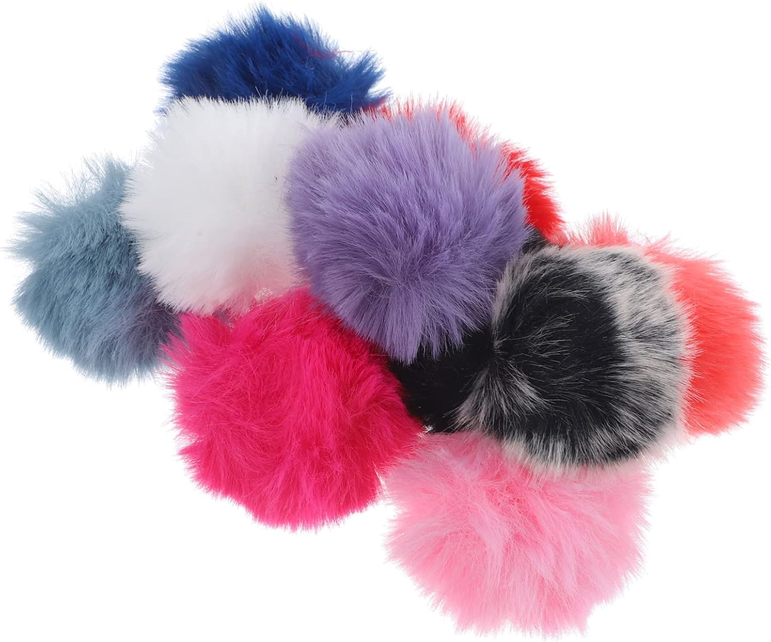 Angoily 50pcs Furry Microphone Windscreen for Lavalier Lapel Mic Reduces Wind Noise Easy to Use Variety of Colors for Outdoor Interviews and Recording Sessions