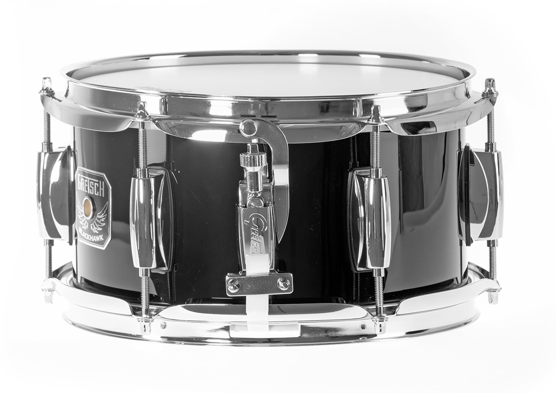 Gretsch SD Snare Drum, Full Range, Black Hawk Mighty Mini, schwarz, chrome Hardware, 10 x 5,5", BH-5510-BK