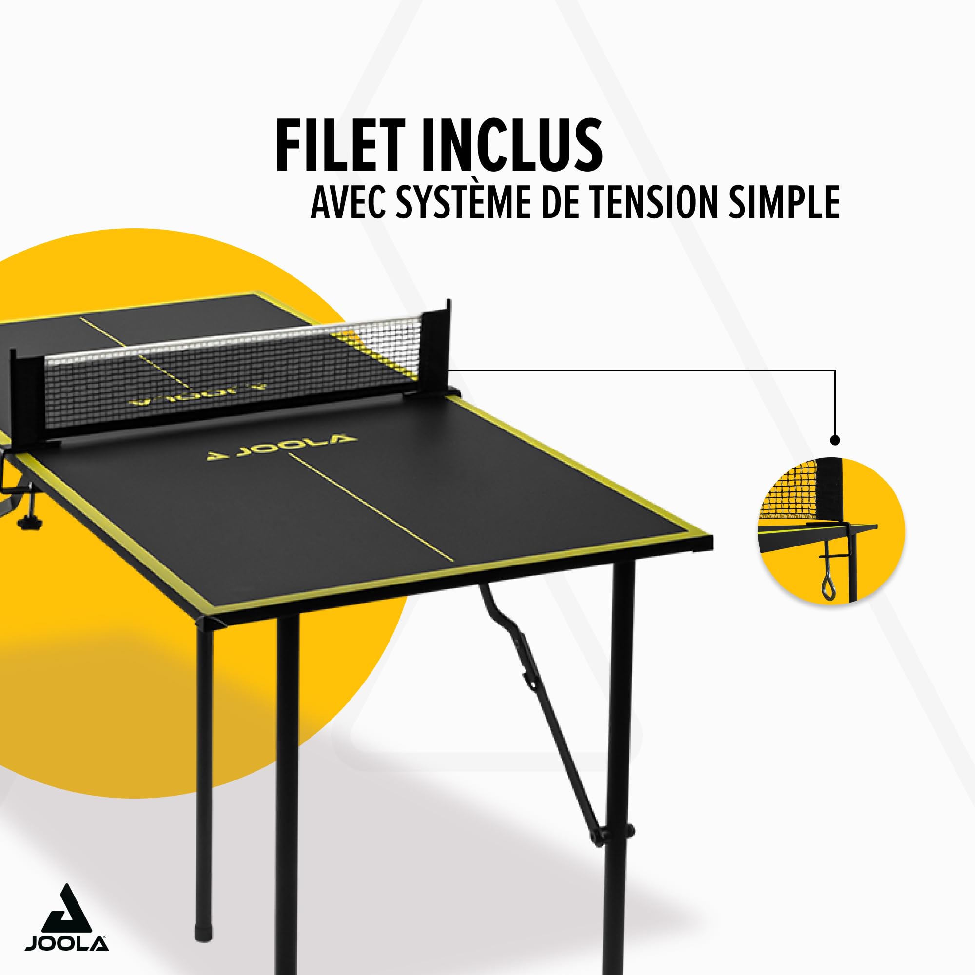 JOOLA Mini Table de ping-Pong d'intérieur avec Filet