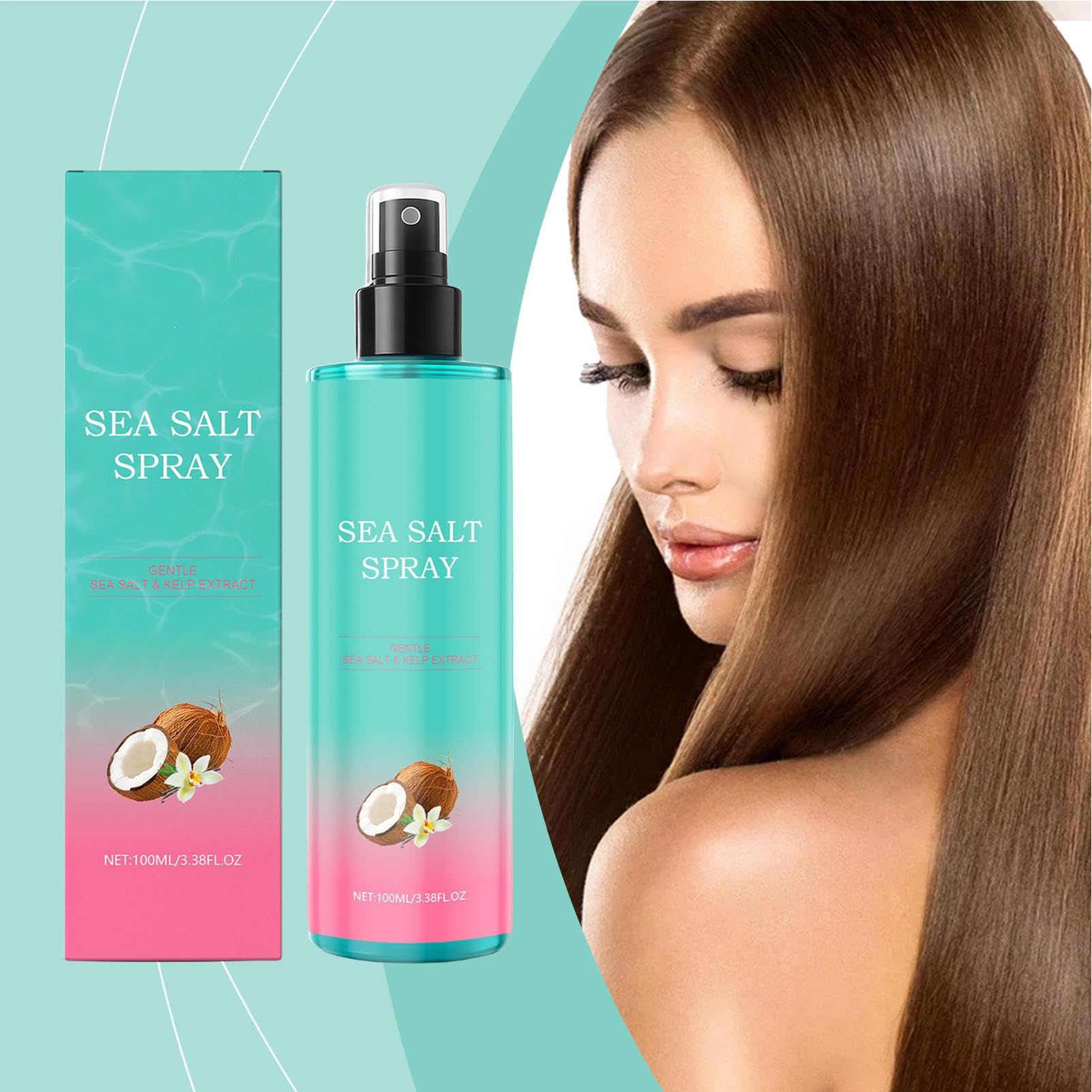 Spray volumizzante per capelli, leggero da 100 ml, testurizzante non grasso, scelta ideale per donne e uomini, uso in salone, viaggi, mattina, spiaggia, notte, routine quotidiana