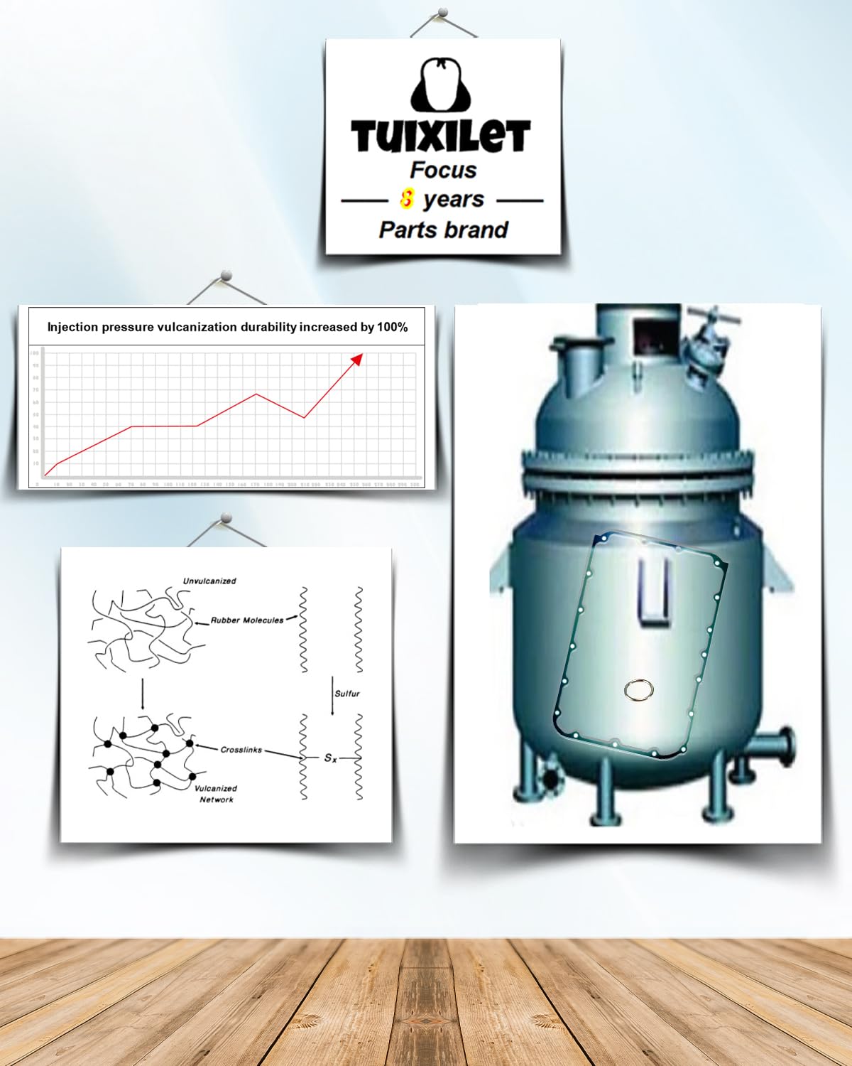 Oil Pan Gasket Kit(Part No. OS 30954 T) Compatible with Hon'da Ody'ssey(2005-2025), Pil'ot(2005-2022), Acc'ord(2003-2017),Cro'sstour(2012-2015) and Acc'ord Cro'sstour 2010-2011, Bolt Holes:18