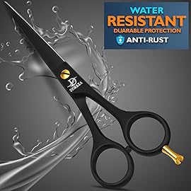 DEMAXA Professional Hair Scissors 6.5 Inch - Premium High Carbon Stainless Steel Barber Salon Hair Shears for Haircut Scissors - Ergonomic Design Super-Sharp Hair cutting Shears Blades