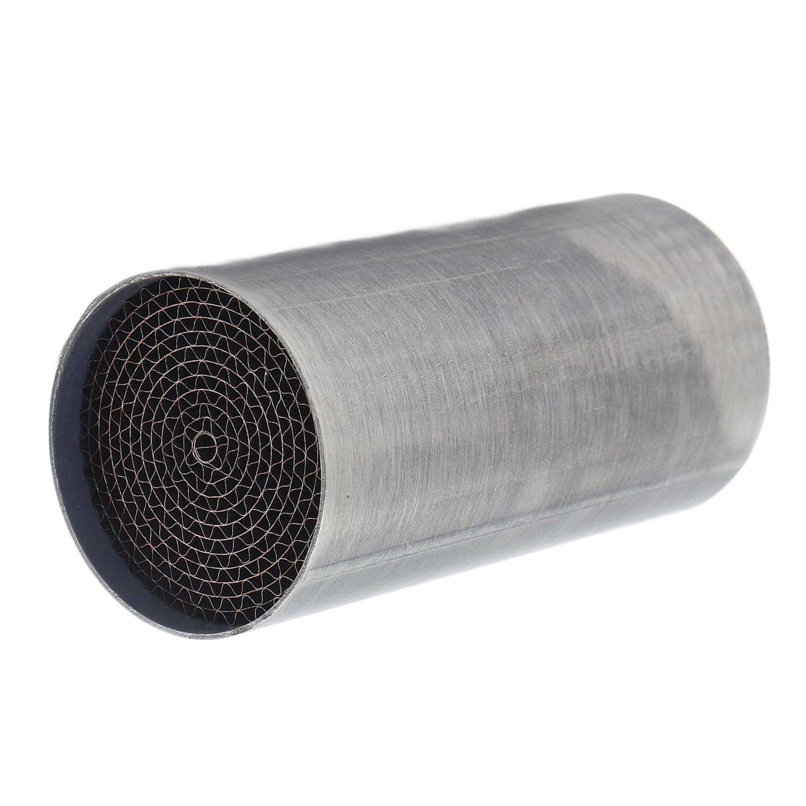 Catalizzatore per Tubo di Scarico, terminale scarico auto, silenziatore moto Catalizzatore per Silenziatore di Scarico Ad Alta Resistenza per Moto (48 * 100 mm)