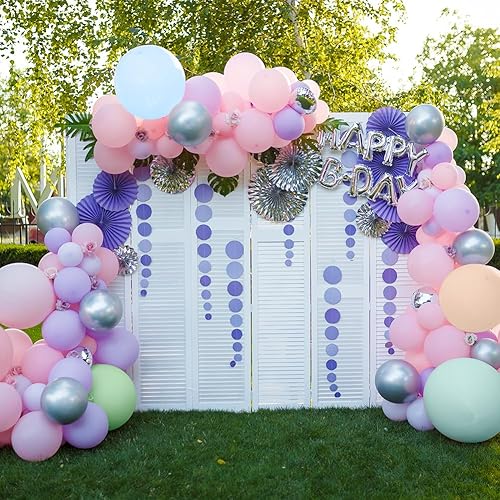 Miniatura 4 de LovesTown 12 globos grandes pastel, globos gigantes de látex de 36 pulgadas para decoración de bodas, fiestas, festivales