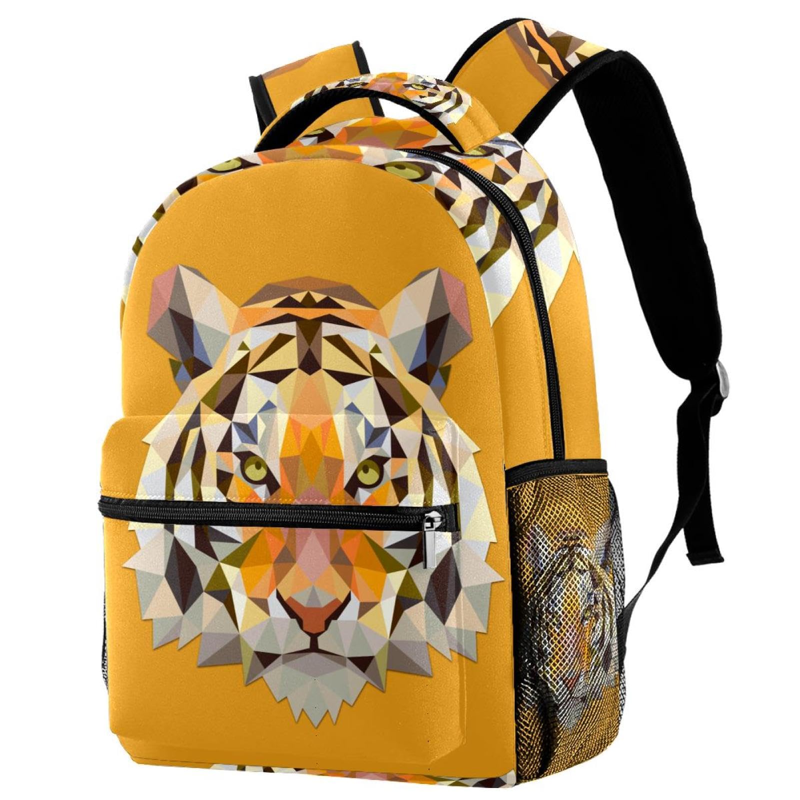 Sac à dos d'école multicolore idéal pour les sorties entre amis et le lycée - 7