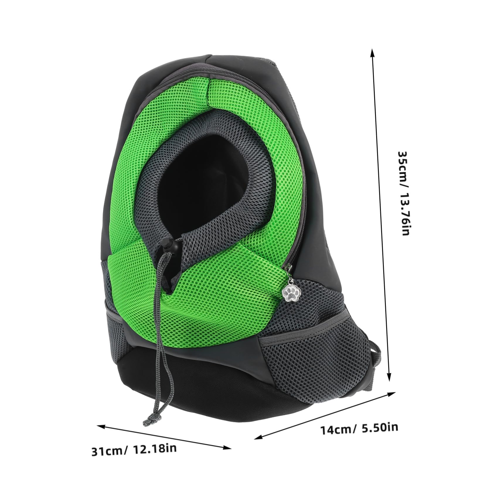 BESPORTBLE Pet Backpack Carrier Dog Chest Carrier Lightweight Travel Bag Outdoor Adventure Accessory