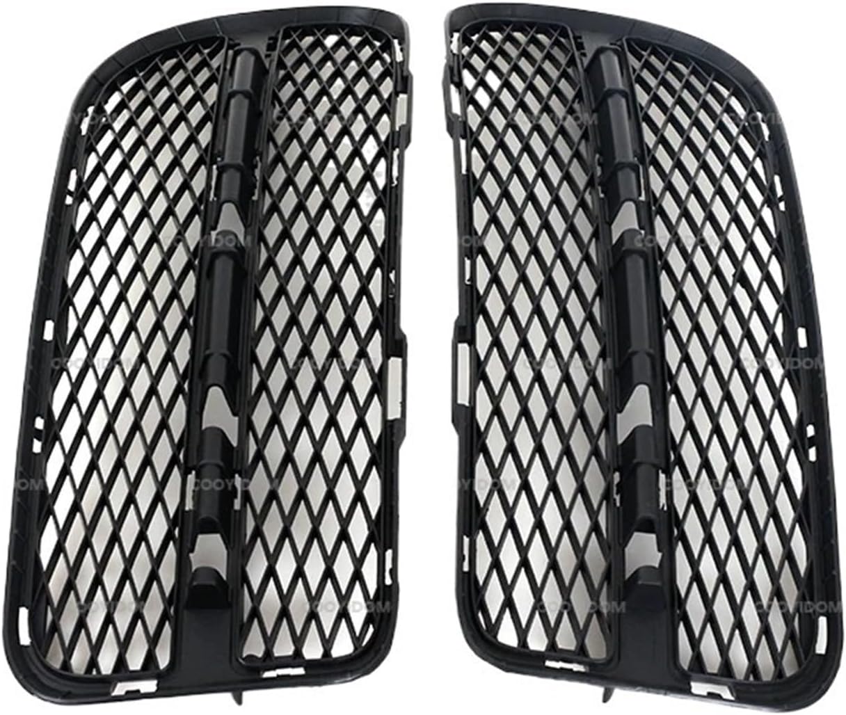 For VW Touareg 2003 2004 2005 2006 Auto Left Right Front Bumper Fog Light Cover Lower Grille 7L6853665A 7L6853666A(Inner side 1 Pair)