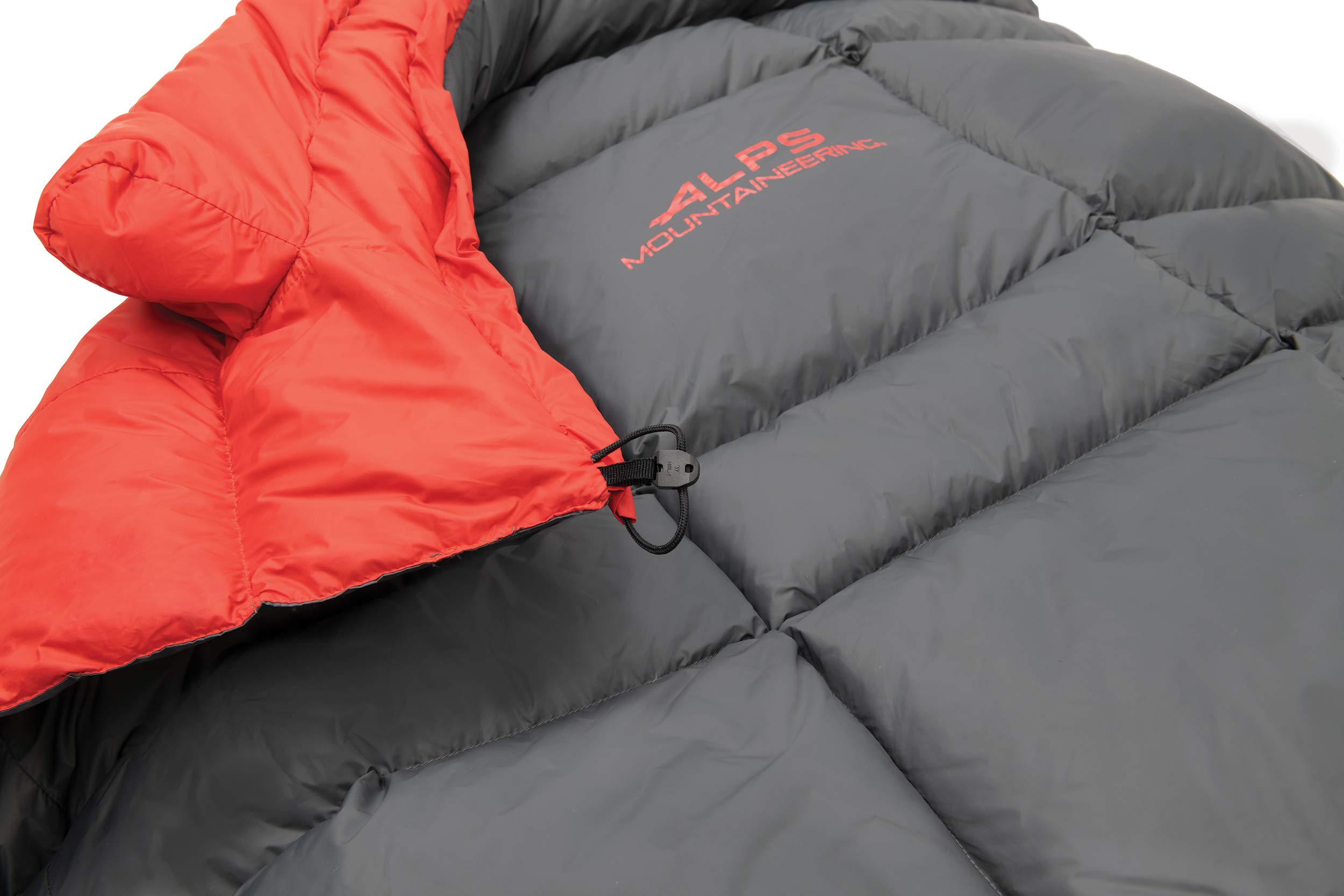 ALPS Mountaineering Couette Pinnacle Unisexe, Anthracite/Rouge, Taille Unique