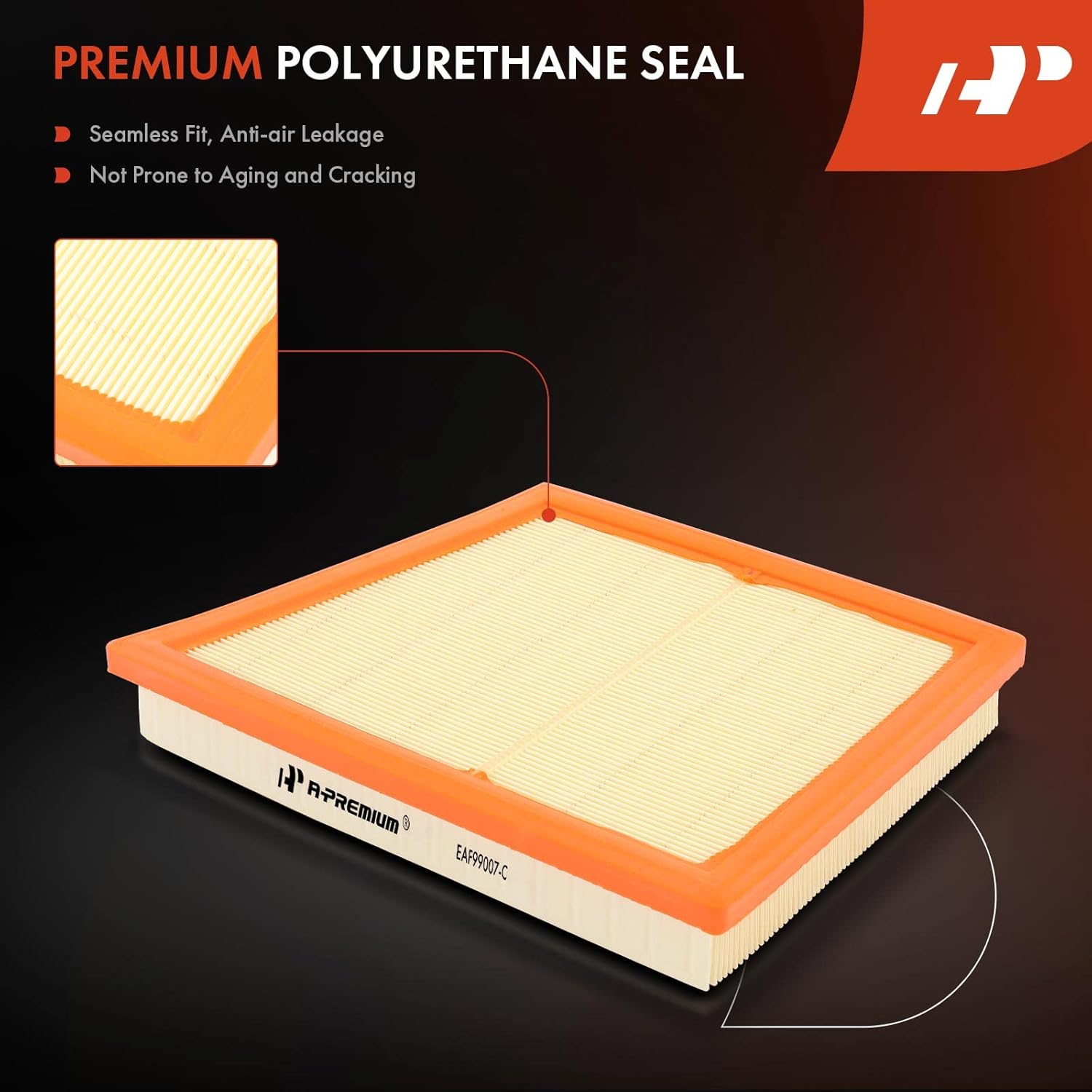 A-Premium 2-PC Engine Air Filter Compatible with BMW X1 16-22, X2 18-22 & Mini Cooper 15-23, Cooper Clubman 16-23, Cooper Countryman 17-23, 1.5L 2.0L