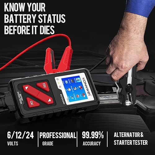 Miniatura 6 de Escáner KW320 OBD2 + probador de batería KW710