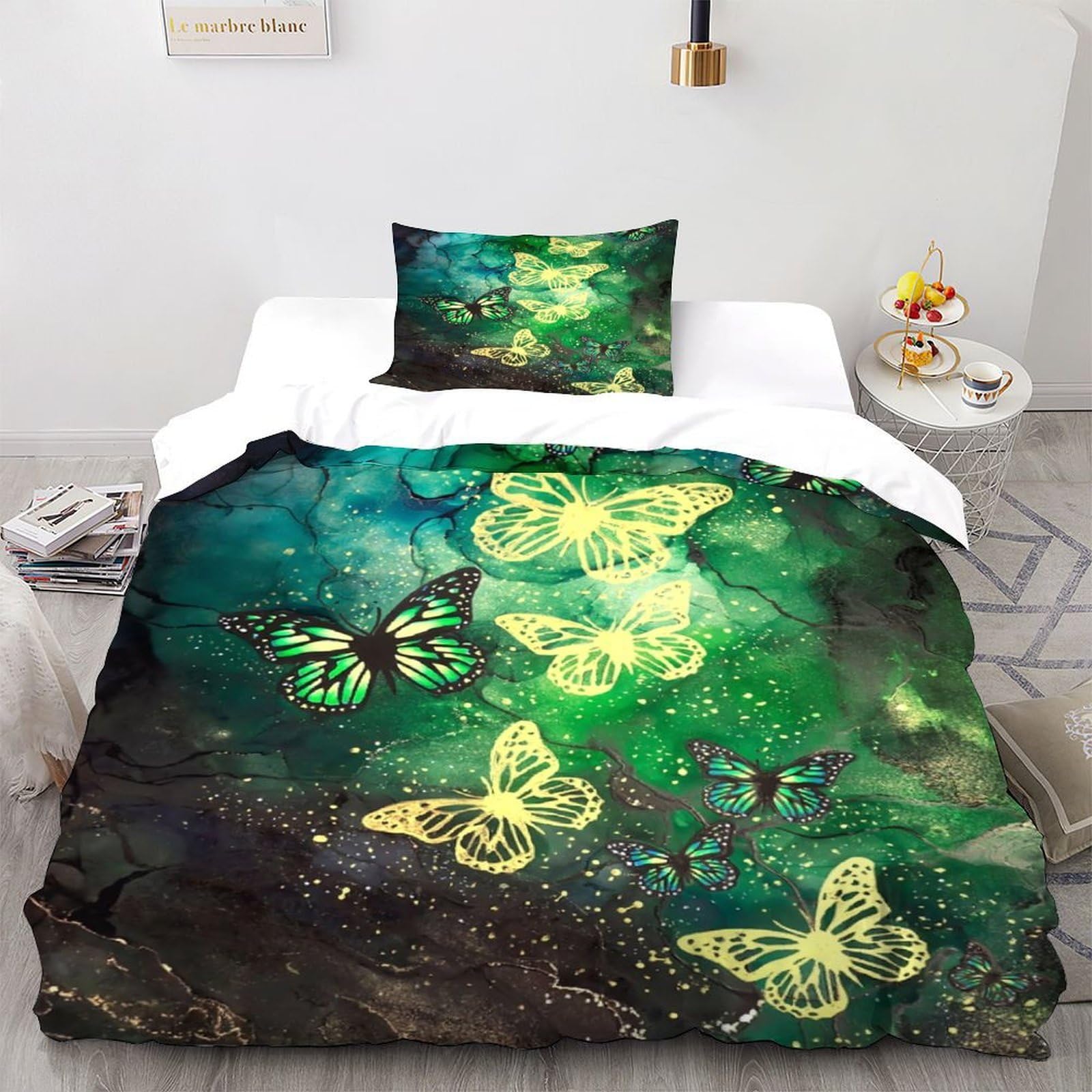 Housse de couette animal sauvage 2 pièces 135x200 cm pour une ambiance nature dans votre chambre