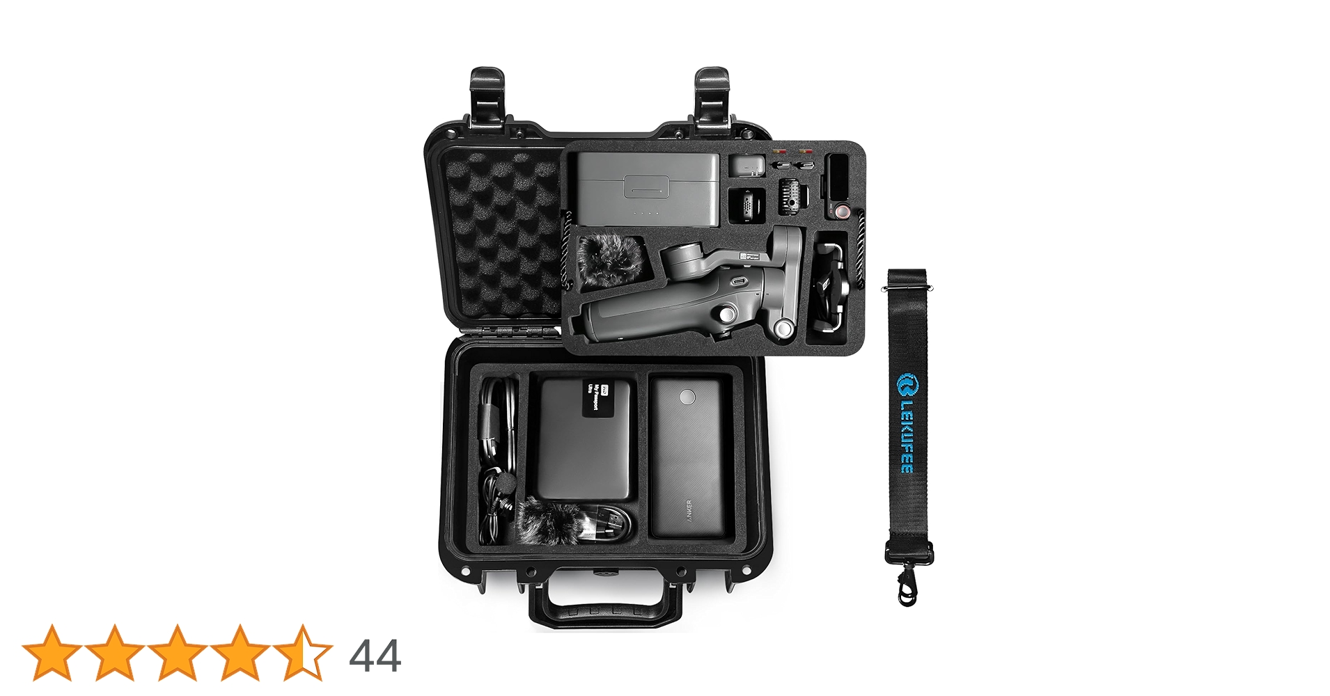 Amazon.co.jp: Lekufee ポータブル防水ハードケース DJI Osmo
