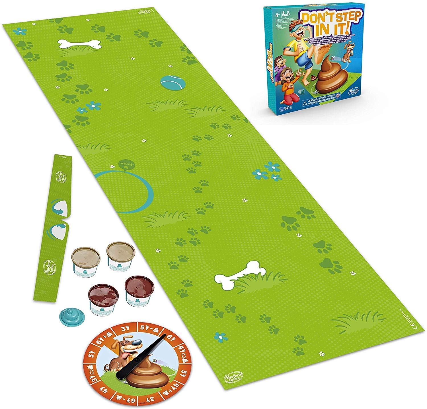 Don’t Step in It Game for Kids Toys for 5 Years Old Board Games Party Games for Boys & Girls
