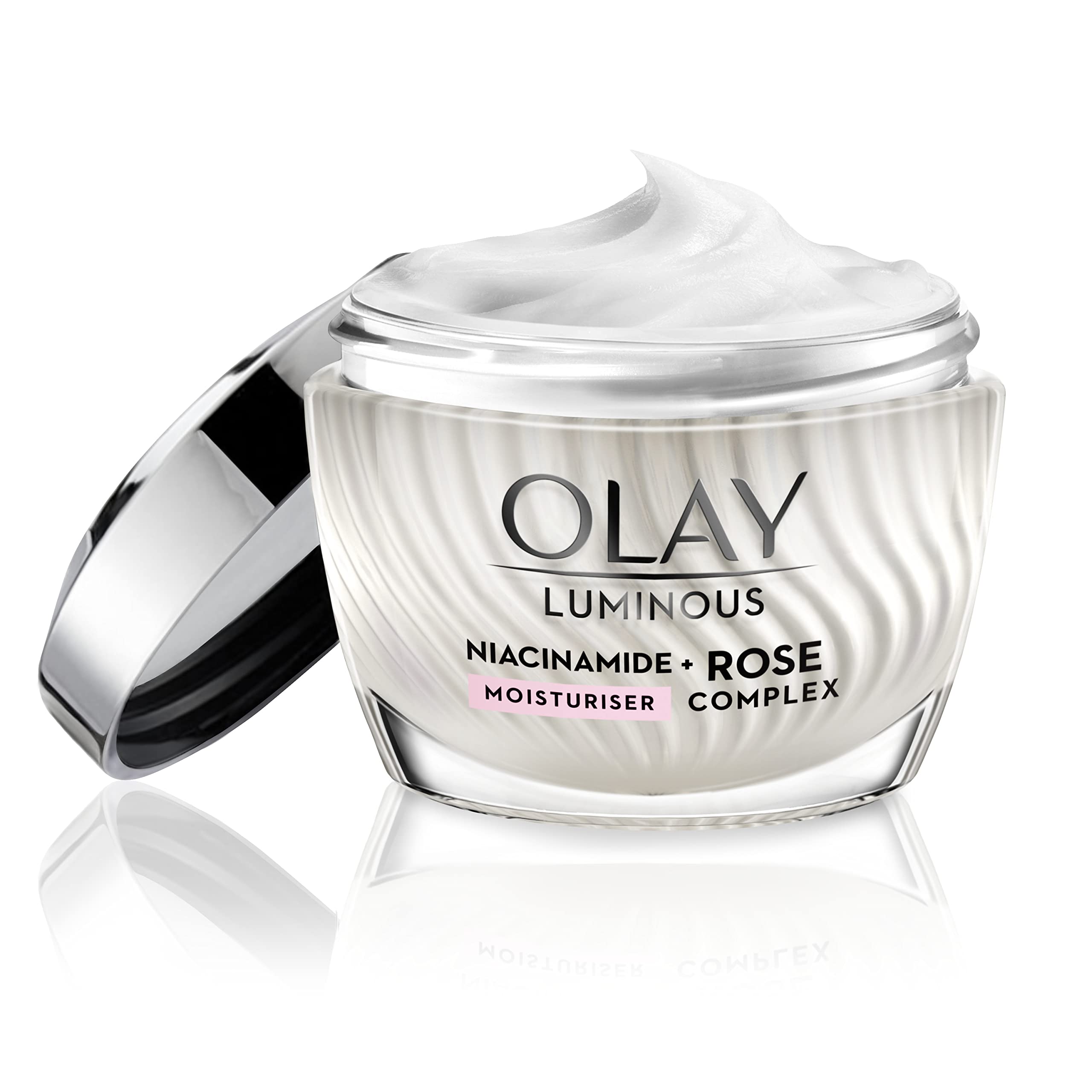 Amazon | Olay Luminous Niacinamide Rose Complex Moisturiser 50g 