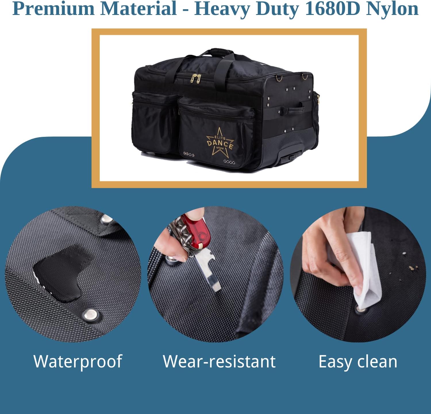 Review Professional Garment Duffel Bag for Dancer, 28 Inch Dance Bag