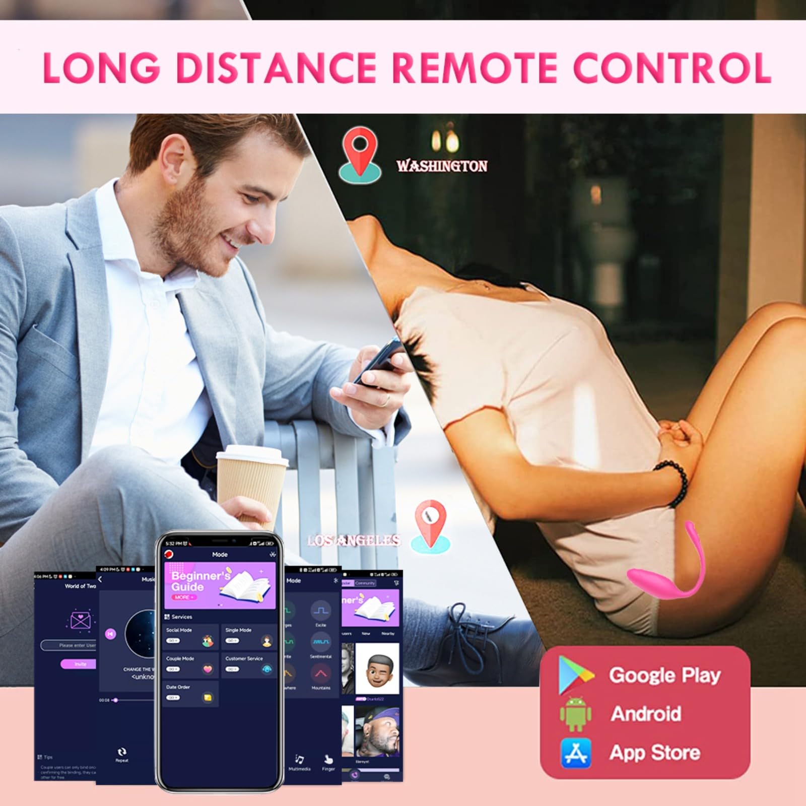 Vibratore Vibratore a punto G, vibratore a dildo, per donne, con telecomando, indossa uova vibranti, clitoride, mutandine, giocattoli sessuali, per adulti