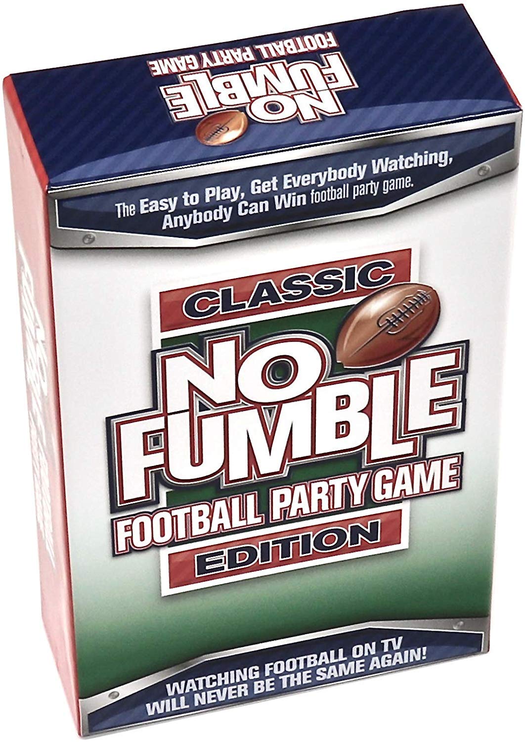 No Fumble Football Party Game - Watch & Play Game For 2-108 Players, Fun For Super Bowl Parties
